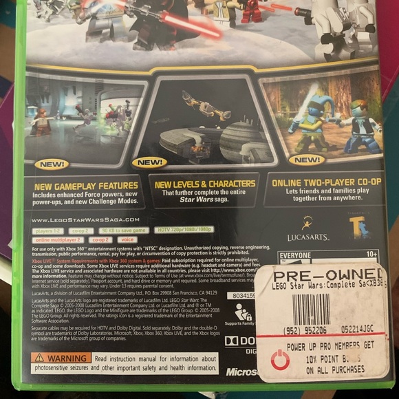Xbox 360 Star Wars The Complete Saga Game Lego Family - Picture 2 of 4
